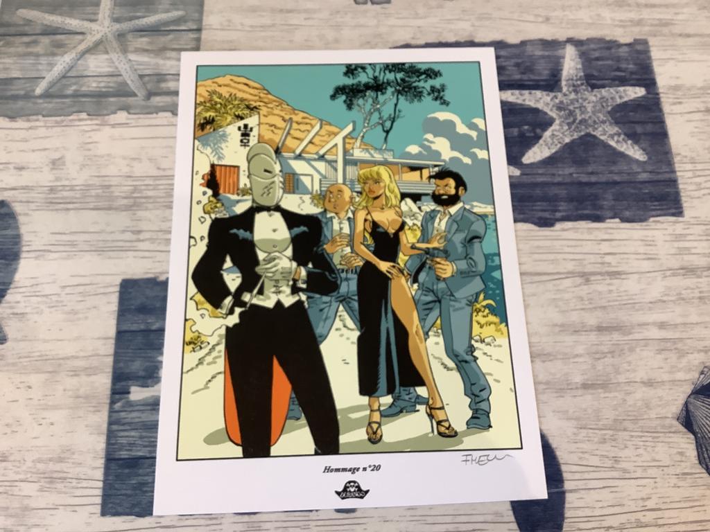 Tif et Tondu sérigraphie hommage signée par Félix Meynet, Enlèvement ou Envoi, Comme neuf