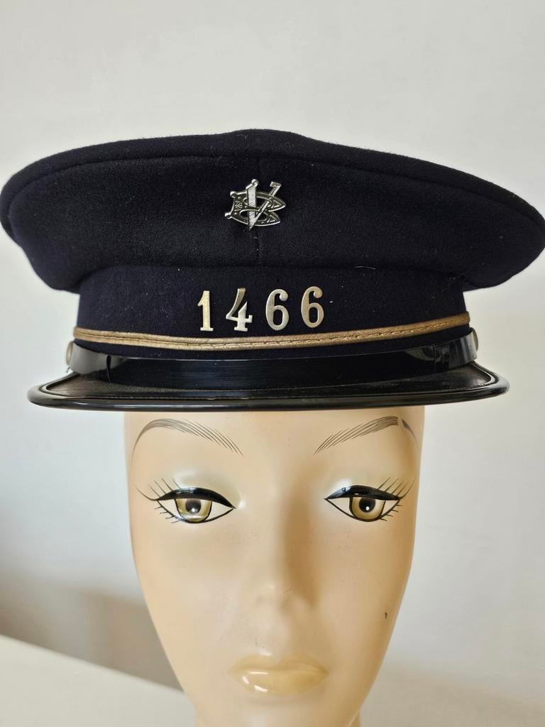 vintage Belgische kepie of uniformpet de post, Ophalen of Verzenden