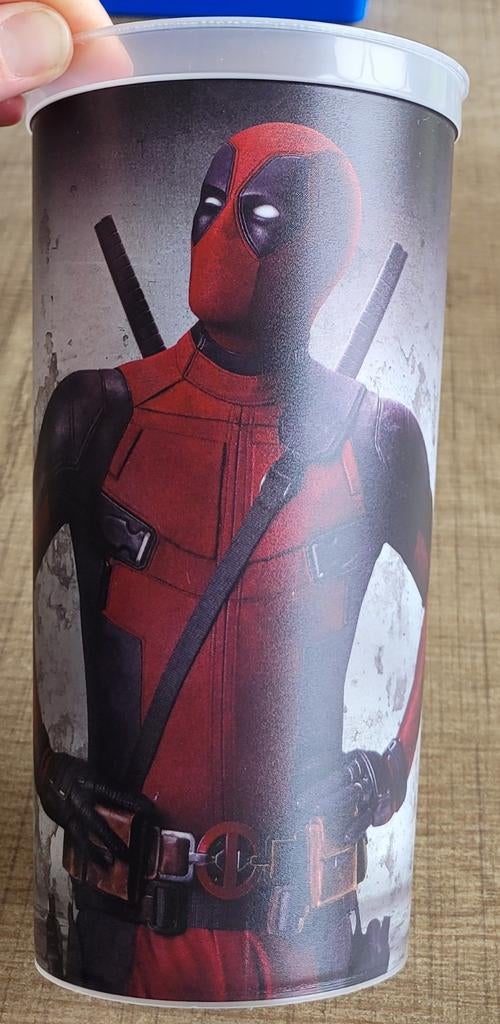 Marvel - Deadpool: grote beker, Ophalen of Verzenden, Zo goed als nieuw, Film, Gebruiksvoorwerp