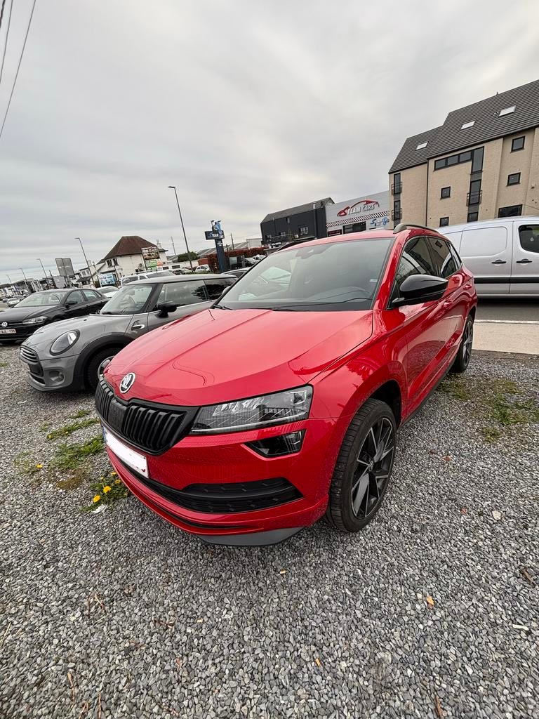 SKODA KAROQ SPORTLINE - AUTOMATIQUE - 4x4, Auto's, Skoda, Automaat, Zwart, Karoq, Particulier