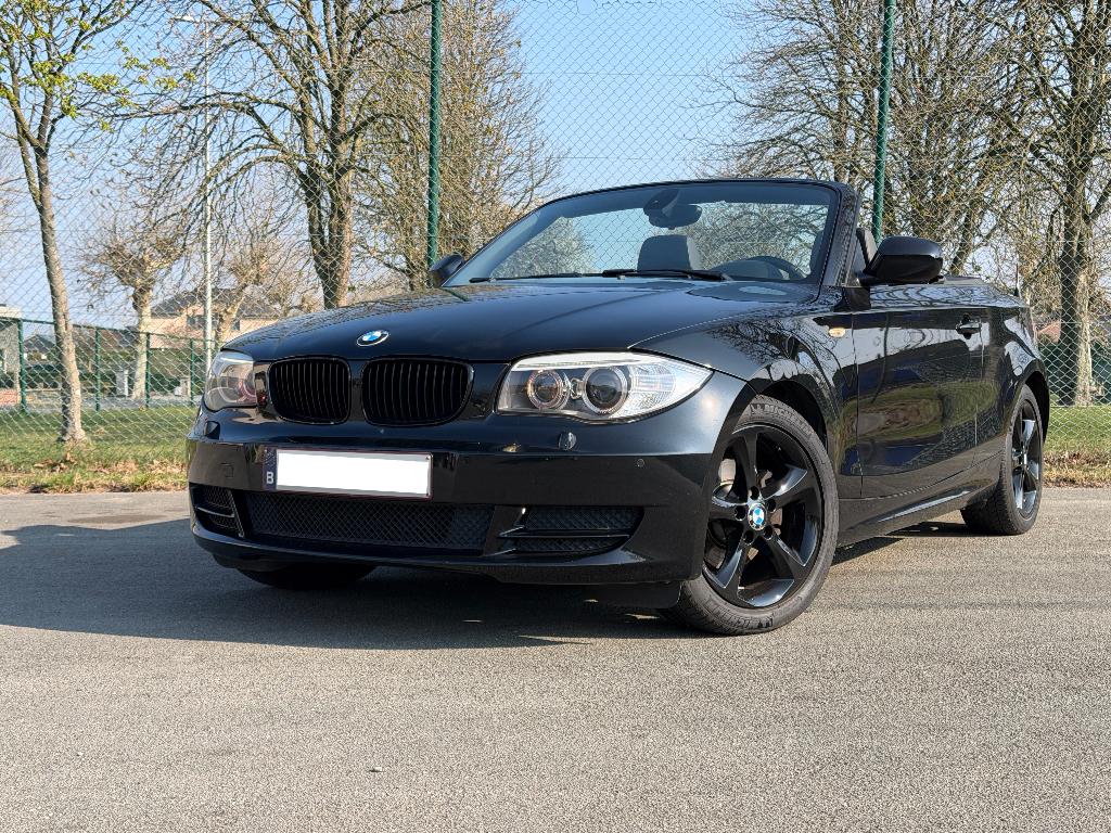 BMW 118D Cabrio, Auto's, BMW, 100 kW, 1995 cc, Zwart, 4 cilinders