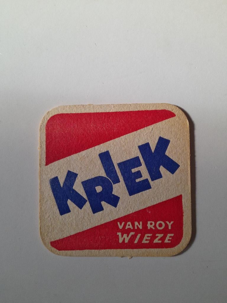 Bierviltje kriek van roy wieze, Ophalen of Verzenden