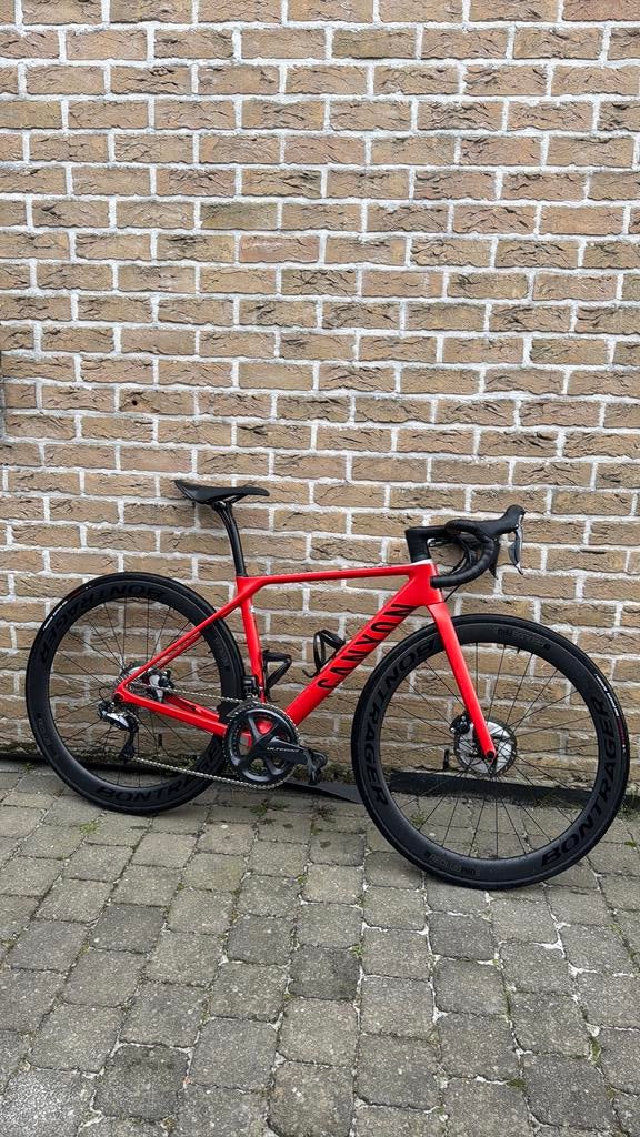Canyon Endurace CF SL Disc 8.0 Aero Di2, Enlèvement, Comme neuf, Carbone