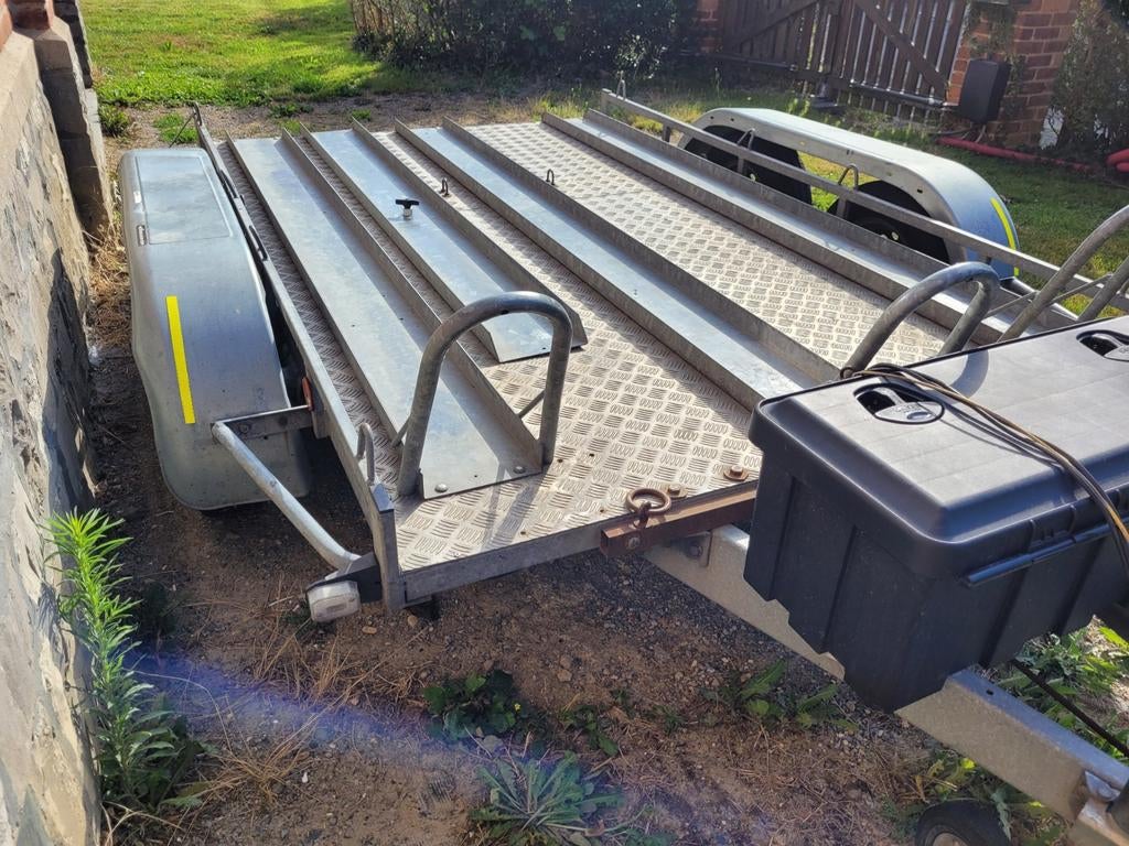 location remorque 3 motos, Enlèvement, Comme neuf