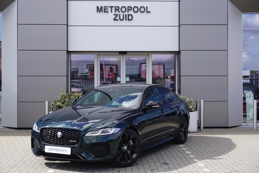 Jaguar XF R-Dynamic SE British Racing Green, Auto's, Jaguar, 186 g/km, Euro 6, Adaptive Cruise Control, XF
