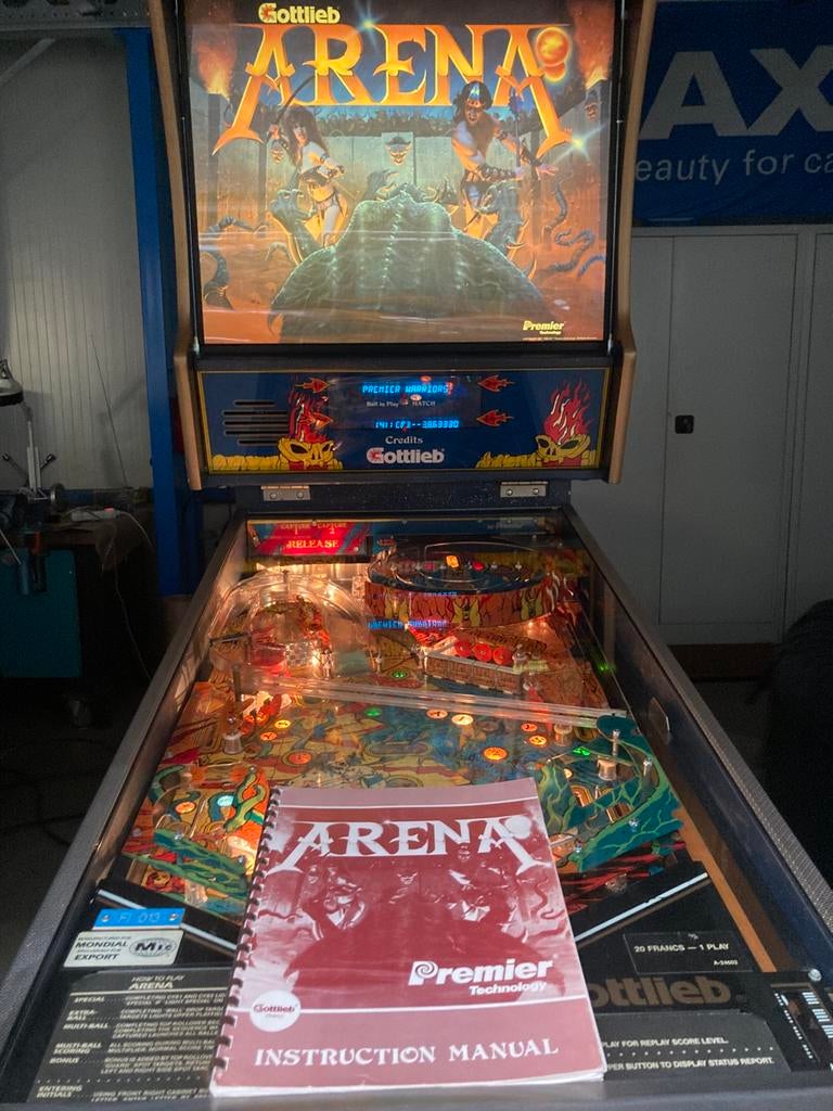 Pinball Arena 1987, Collections, Enlèvement, Utilisé, Flipper (jeu)