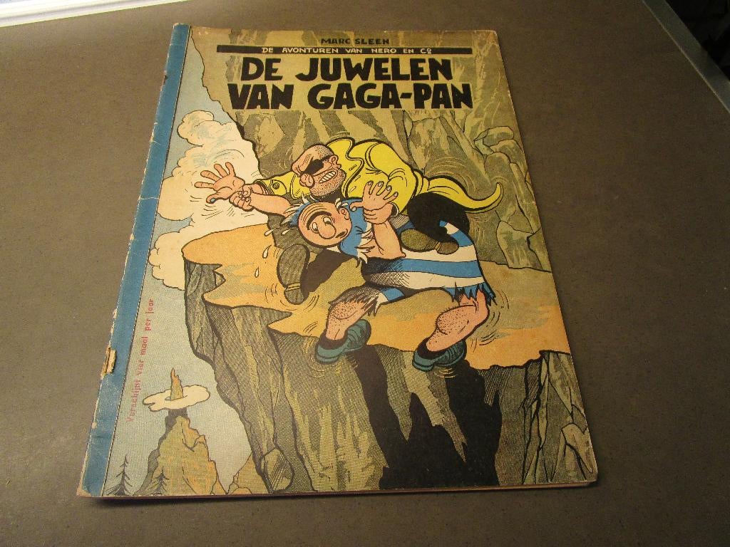 Nero - De juwelen van Gaga-Pan - 1958, Boeken, Gelezen, Marc Sleen, Eén stripboek, Ophalen of Verzenden