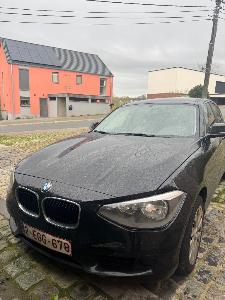 BMW 1-serie 2014, Auto's, BMW, 75 kW, 1 Reeks, Euro 6, Zwart