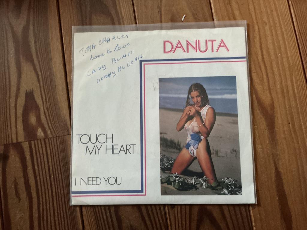 7” Danuta (PL) - touch my heart, Ophalen of Verzenden