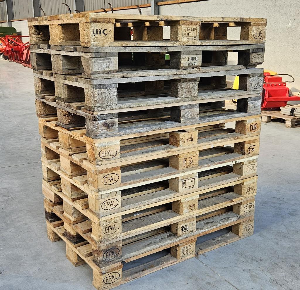 11 palettes Europe, Bricolage & Construction, Bois & Planches, Enlèvement ou Envoi, Utilisé