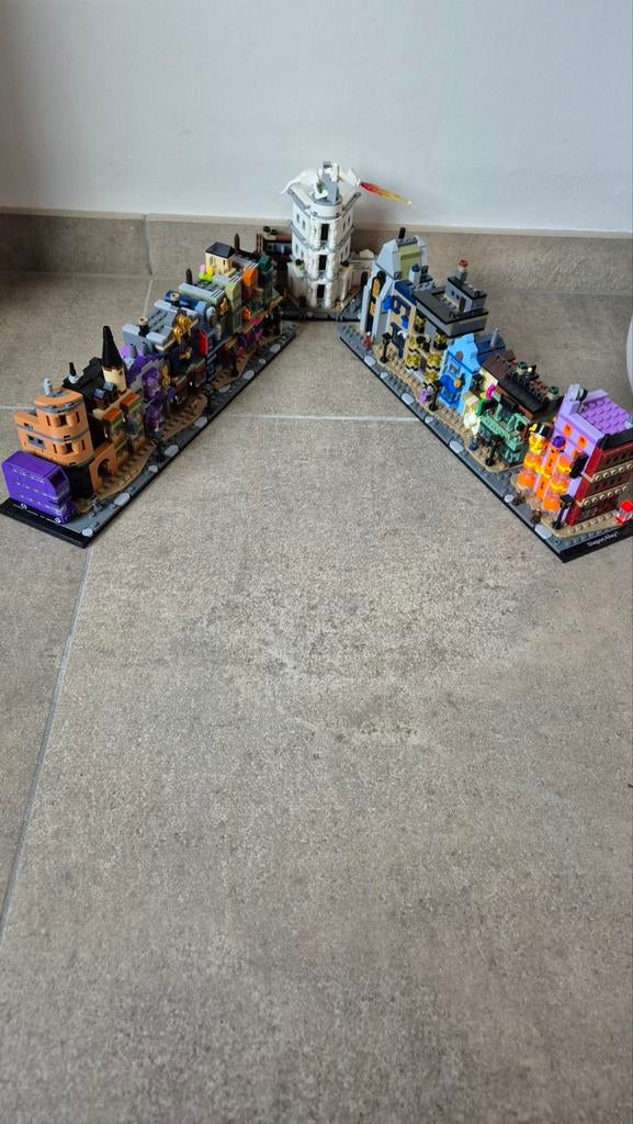Lego #76444 Diagon Alley Wizarding Shops, Verzamelen, Harry Potter, Ophalen, Zo goed als nieuw, Overige typen