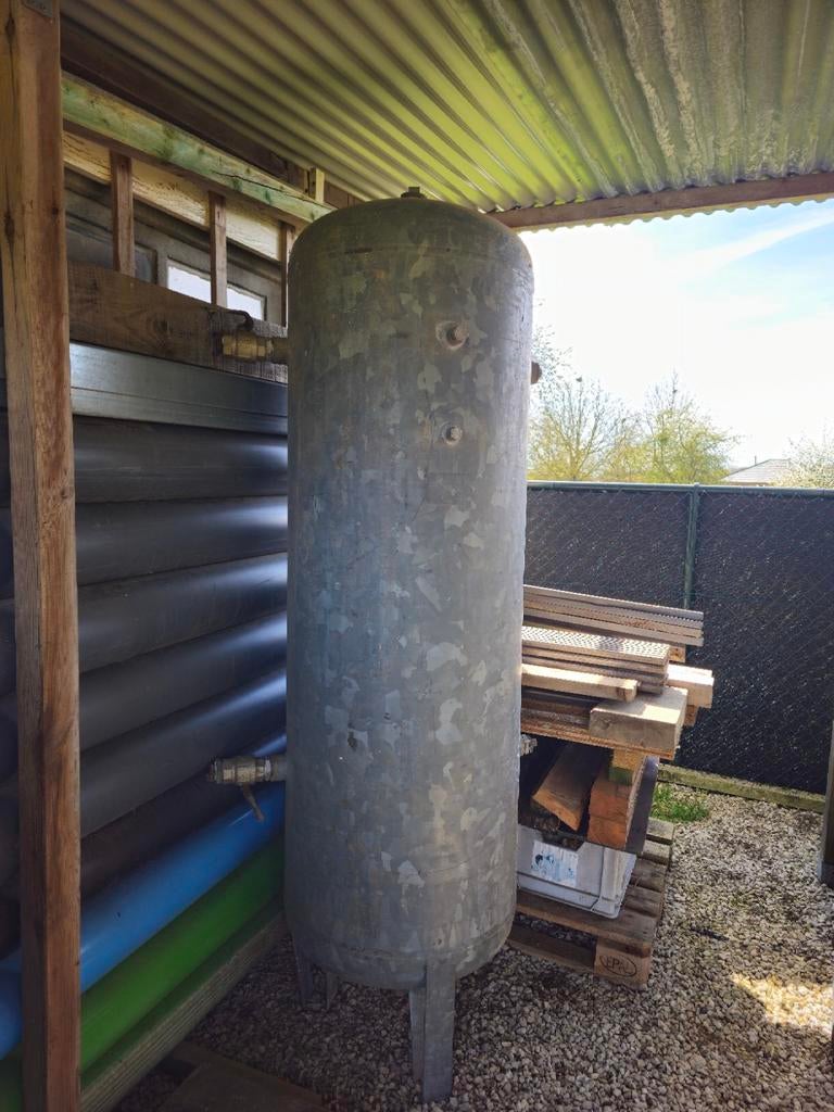 Buffertank 500 l, Ophalen