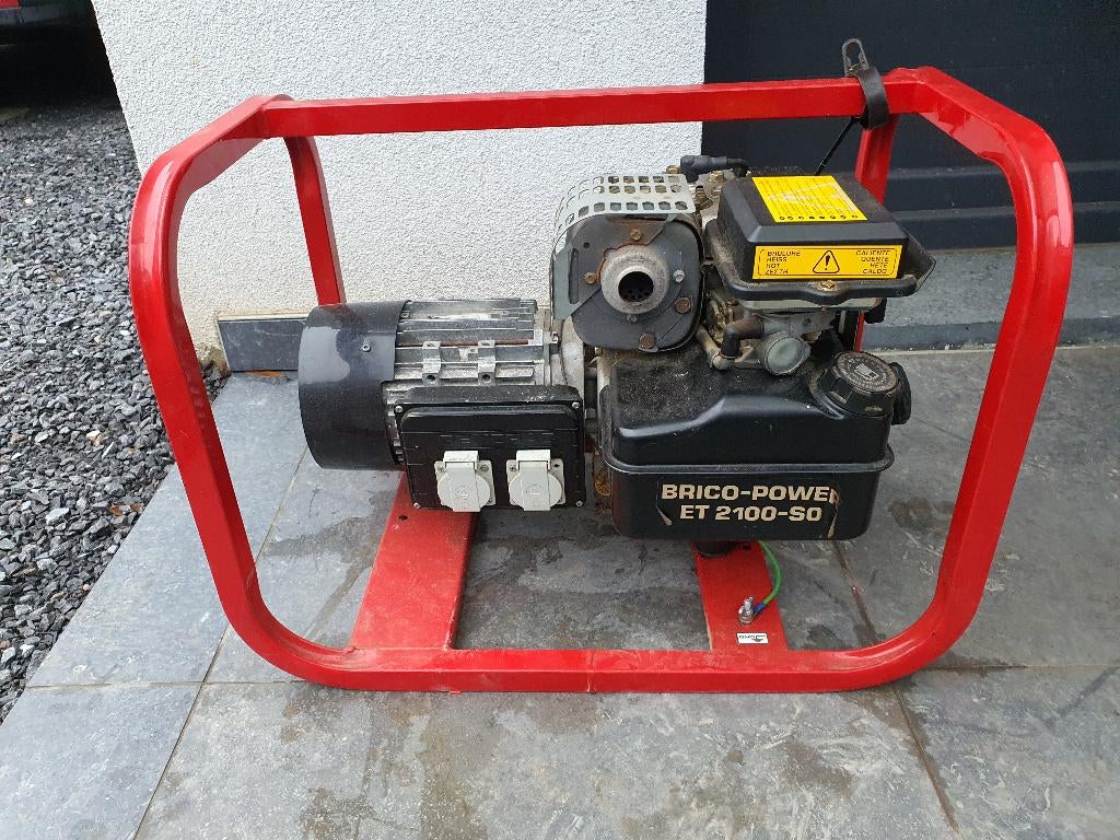 Groupe électrogène à essence briggs-stratton 5 CV 2500W, Bricolage & Construction, Générateurs, 5 à 10 kVA, Réduction de bruit