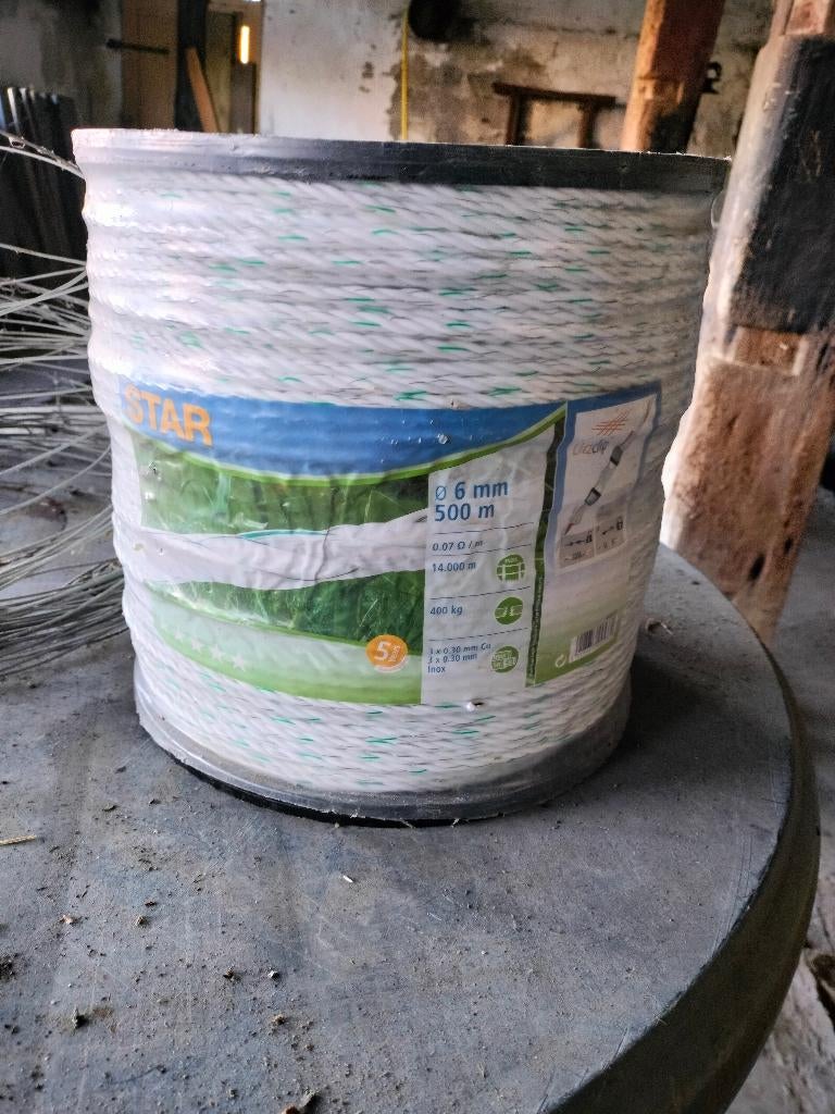 clôture électrique prairie 500m, Animaux & Accessoires, Box & Pâturages, Pâturage