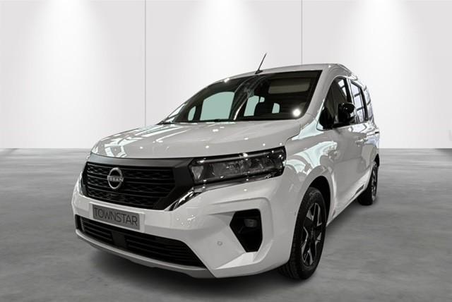 Nissan Townstar L1H1 DIG-T 130 MT Tekna Automatische airco,, Auto's, Voorwielaandrijving, 4 cilinders, Wit, 131 pk