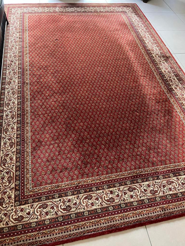 Tapijt Louis De Poortere scheerwol 3mx2m, Huis en Inrichting, Ophalen, Zo goed als nieuw