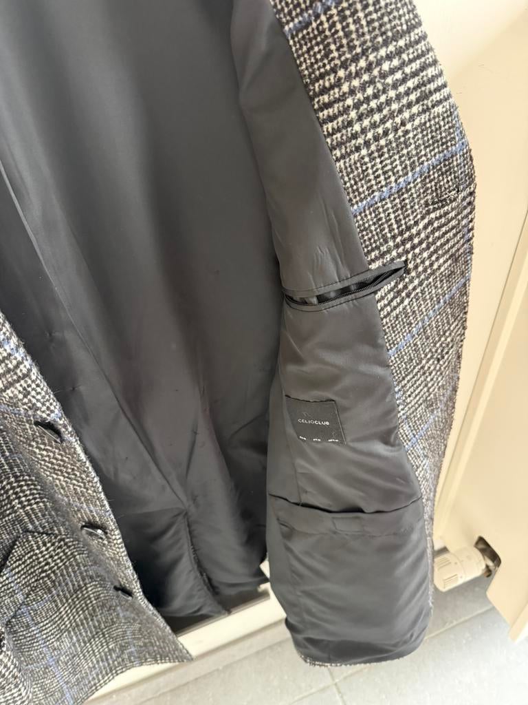 Elegante jas, Enlèvement, Porté, Taille 48/50 (M), Gris