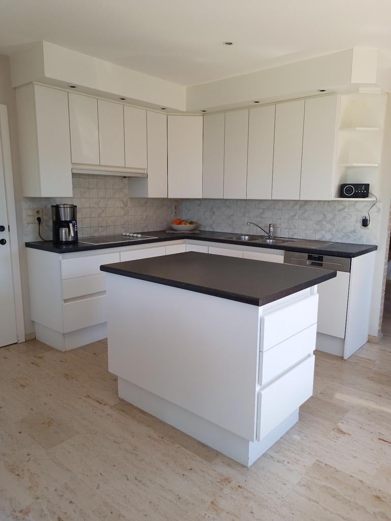 Keuken, Huis en Inrichting, Ophalen, Gebruikt, Wit, Hoekkeuken