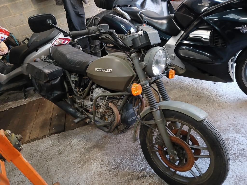 GUZZI V50 NAVO (voormalig NAVO), 2 cilinders, Motorrijbewijs A, Particulier, Meer dan 35 kW