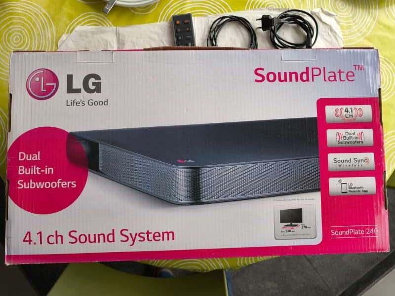 LG SOUNDPLATE - SOUNDBAR, Audio, Tv en Foto, Ophalen, Bluetooth, Zo goed als nieuw
