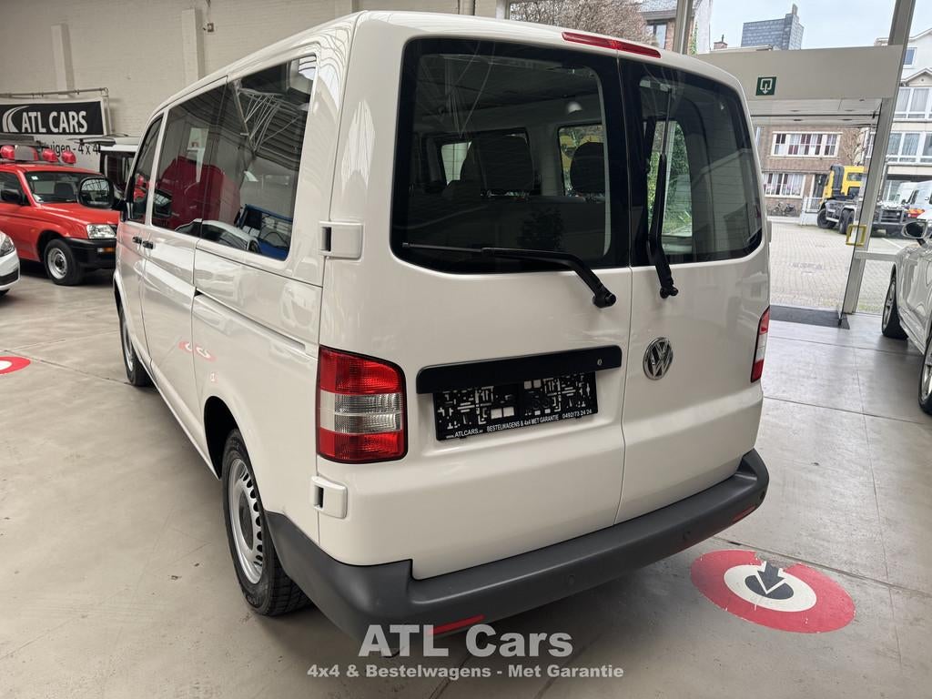 Volkswagen Transporter 8+1 Minibus | 129.000km | 1ste Eig |, Autos, Euro 5, Capteur de stationnement, Entreprise, Diesel