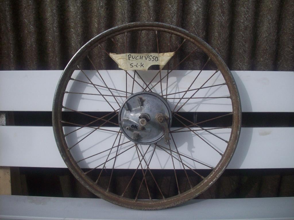 Oldtimer wielen bromfiets, Ophalen of Verzenden, Gebruikt, Overige typen, Overige merken