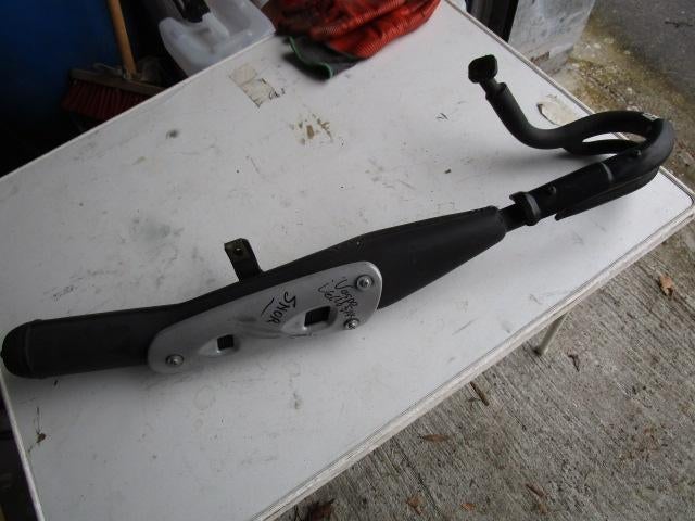 Nouveau pot d'origine Piaggio Velofax / Vespino 25/h, Vélos & Vélomoteurs, Pièces de cyclomoteur | Général, Comme neuf, Pot d'échappement