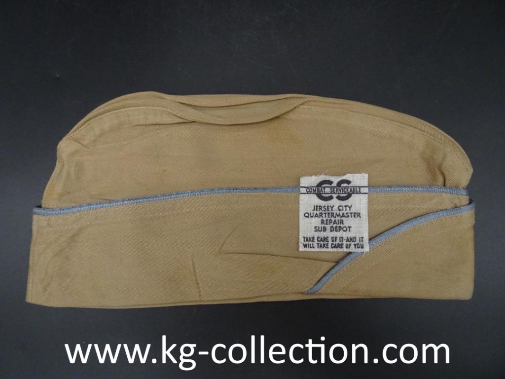 Casquette de garnison d'infanterie américaine WW2, Enlèvement ou Envoi, Armée de terre, Casque ou Béret