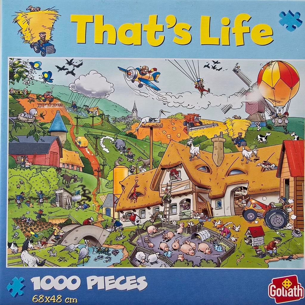 That's Life - 1000 stuks, Enlèvement