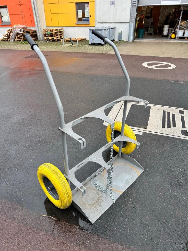 Chariot pour bouteilles de gaz oxy-propane, Bricolage & Construction, Enlèvement, Utilisé, Autres types