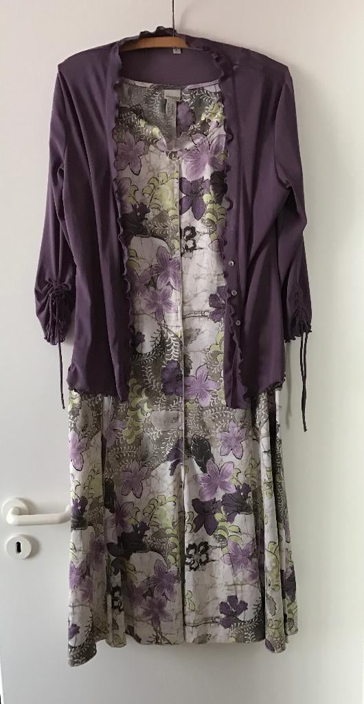 Leuk mouwloos zomerjurkje met vestje van MAYERLINE (mt 46), Vêtements | Femmes, Robes, Comme neuf, Taille 46/48 (XL) ou plus grande