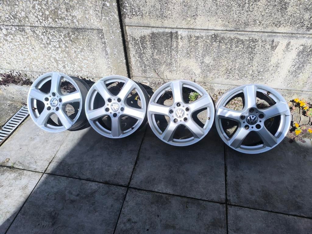 4 jantes aluminium Volkswagen Golf 6 – origine VW, Enlèvement