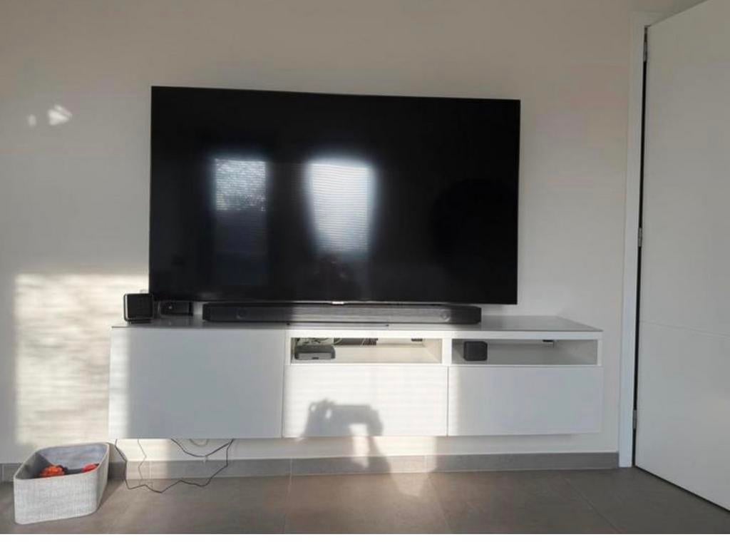 Tv kast ikea, Huis en Inrichting, Kasten |Televisiemeubels, Ophalen, Zo goed als nieuw