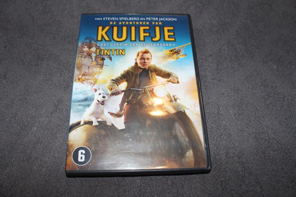 DVD The Adventures of Tintin and the Secret of the Unicorn, À partir de 6 ans, Enlèvement ou Envoi, Américain, Utilisé