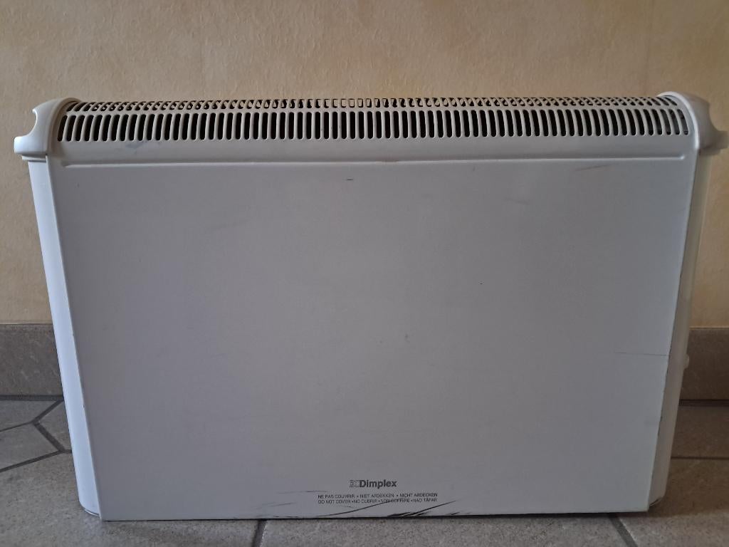 Elektrisch verwarmingsvuur Dimplex wandmodel 2000 W, Doe-het-zelf en Bouw, Ophalen, 30 tot 80 cm, Gebruikt, Radiator