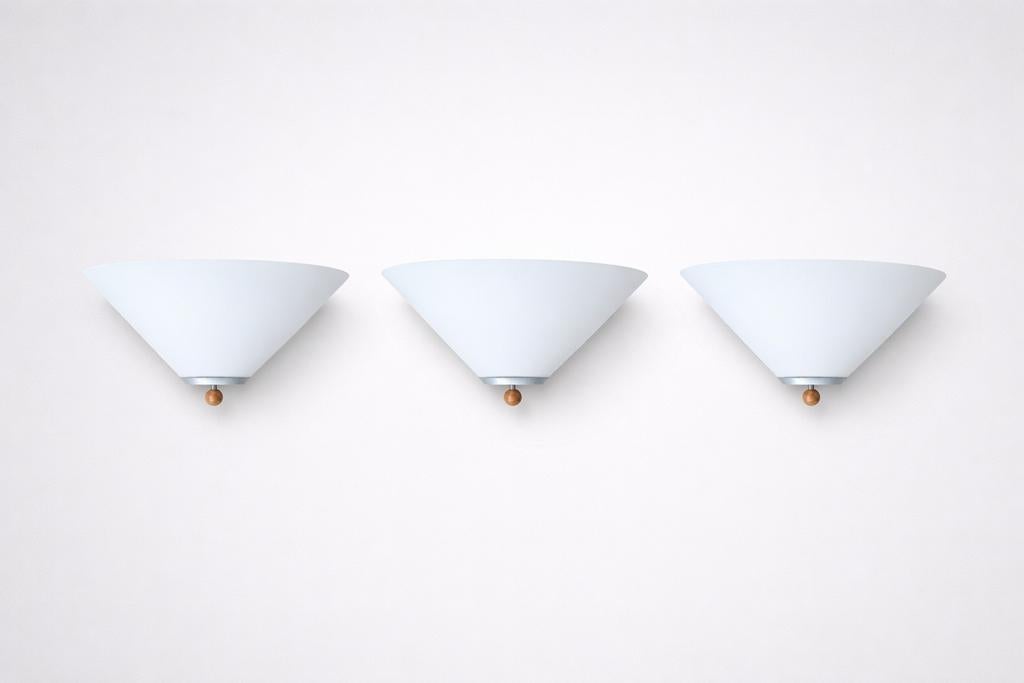 3 wandlampen van Frederico De Majo in Murano, Ophalen of Verzenden