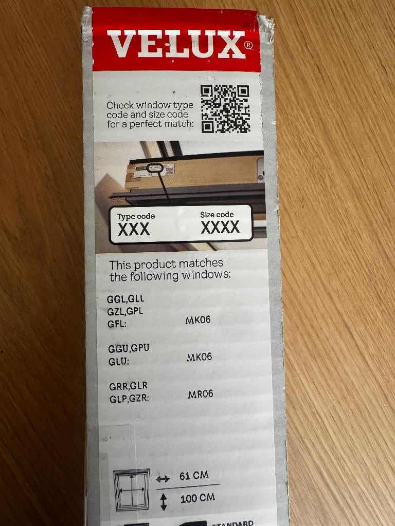 store velux, Neuf, Bleu, Autres styles, Enlèvement