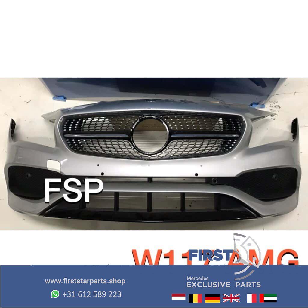 W117 CLA Facelift AMG Voorbumper compleet Mercedes bumper di, Auto-onderdelen, Carrosserie, Bumper, Mercedes-Benz, Voor, Gebruikt