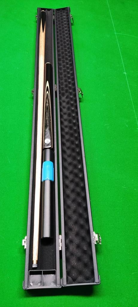 Handmade snooker keu incl case en verlengstuk, Ophalen of Verzenden, Nieuw