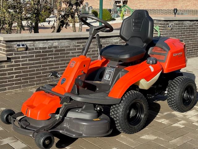 Frontmaaier Husqvarna R214 TC speciale editie 16 pk 17 u, Tuin en Terras, Ophalen, Zo goed als nieuw, Mulchfunctie, 90 tot 120 cm