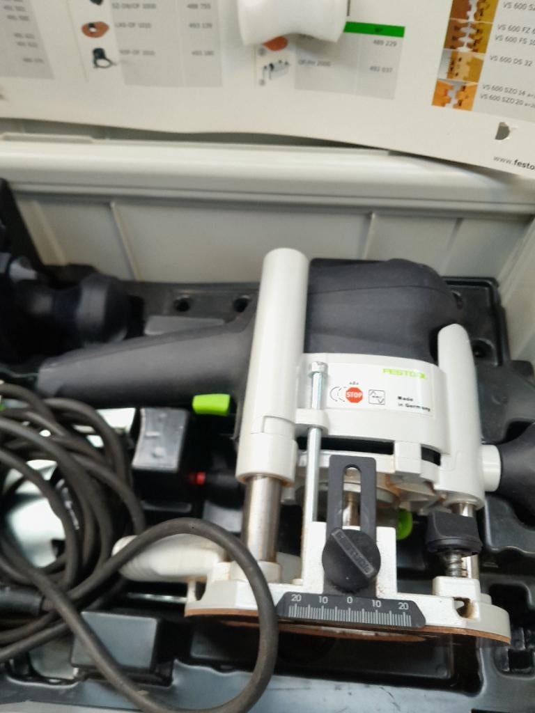Bovenfrees festool, Doe-het-zelf en Bouw, Gereedschap | Freesmachines, Ophalen of Verzenden, Bovenfrees