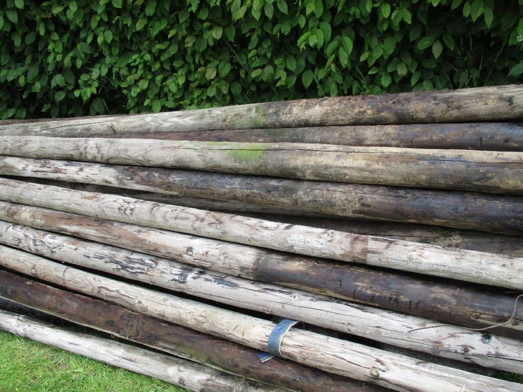 Houten palen, Ophalen of Verzenden, Palen