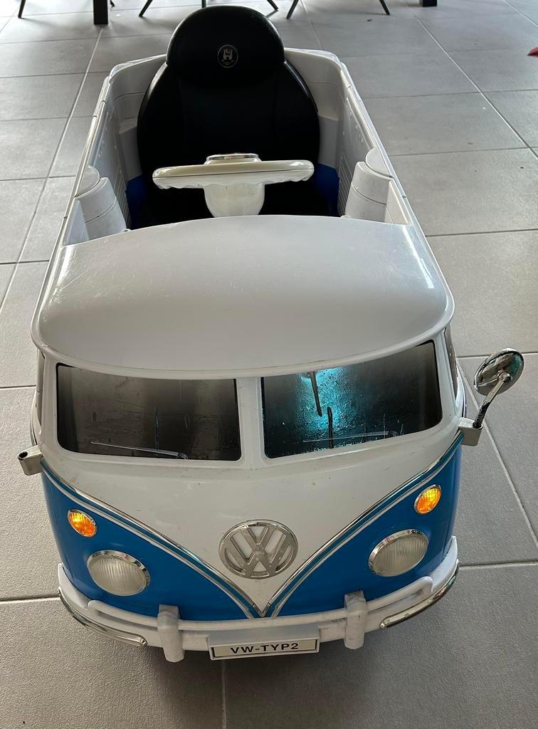 Elektrische kinderauto - Volkswagen T1 Samba bus, Ophalen, Gebruikt