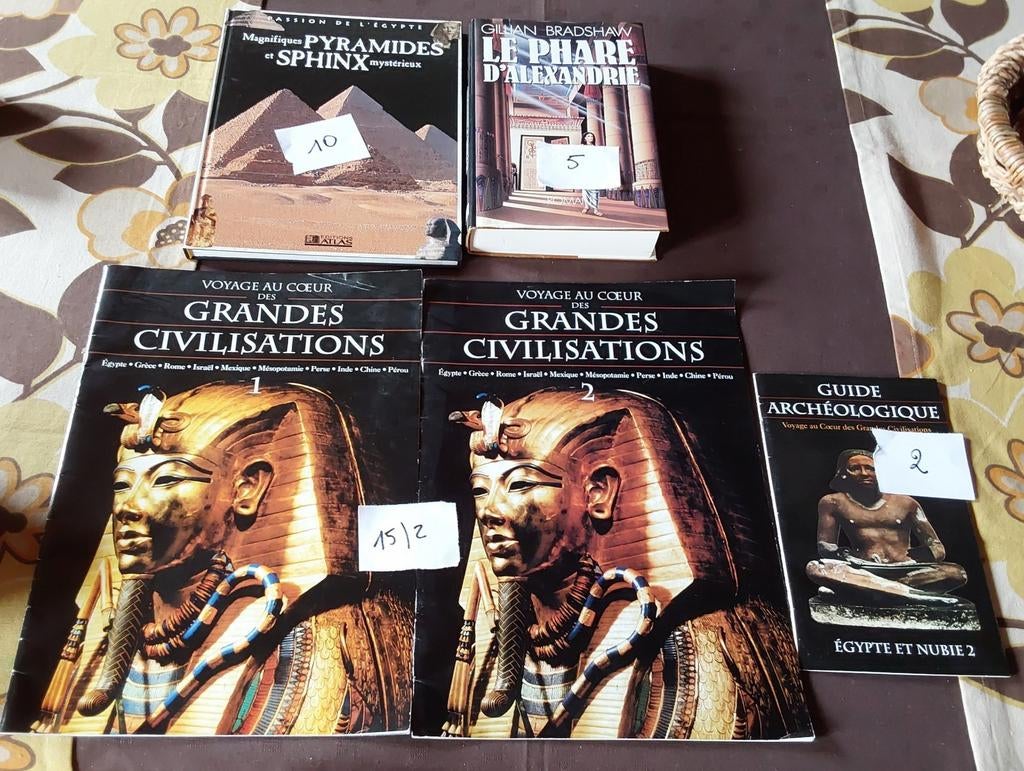 Boeken, map, poster over Egypte, Ophalen of Verzenden, Nieuw