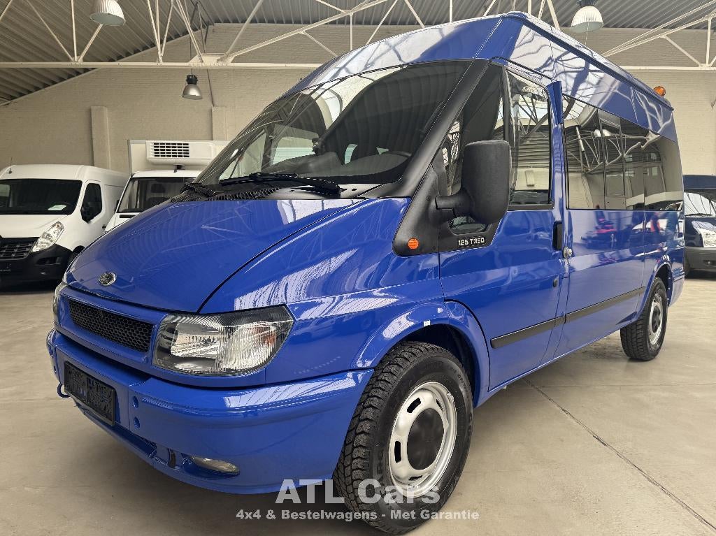 Ford Transit 2.4 D | !77.000KM! | WEBASTO | 8+1 | AIRCO, Autos, Camionnettes & Utilitaires, Achat, 4 portes, Entreprise, Boîte manuelle