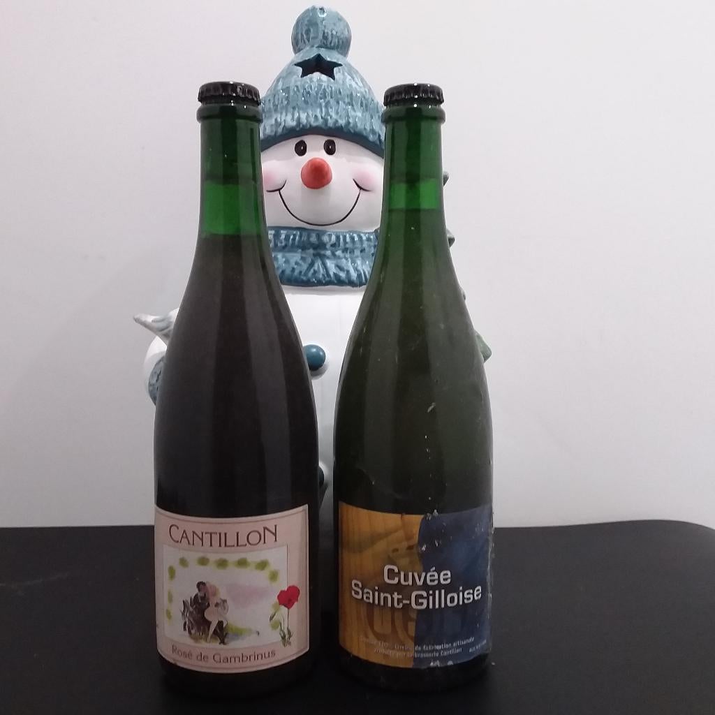 2 CANTILLON 2019  75 CL, Verzamelen, Biermerken, Ophalen, Zo goed als nieuw, Flesje(s), Overige merken