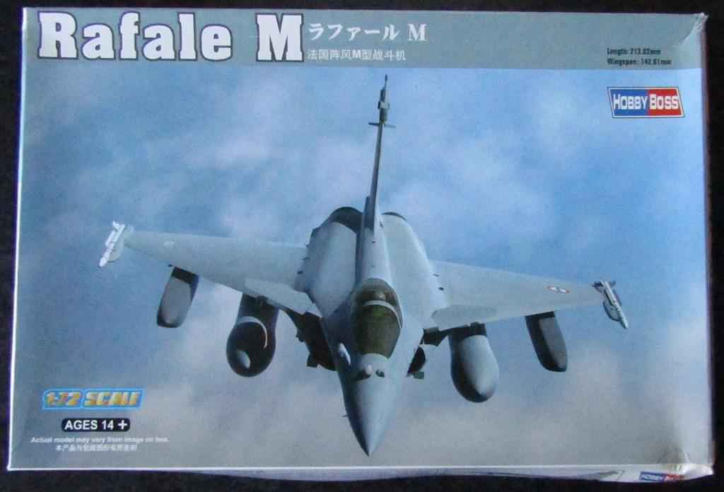 HobbyBoss Rafale M - 1/72, 1:72 tot 1:144, Nieuw, Vliegtuig, Ophalen