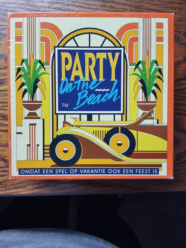 Bordspel "Party on the beach" 8-88 jaar voor 3-20 spelers, Vijf spelers of meer, Ophalen of Verzenden, Zo goed als nieuw