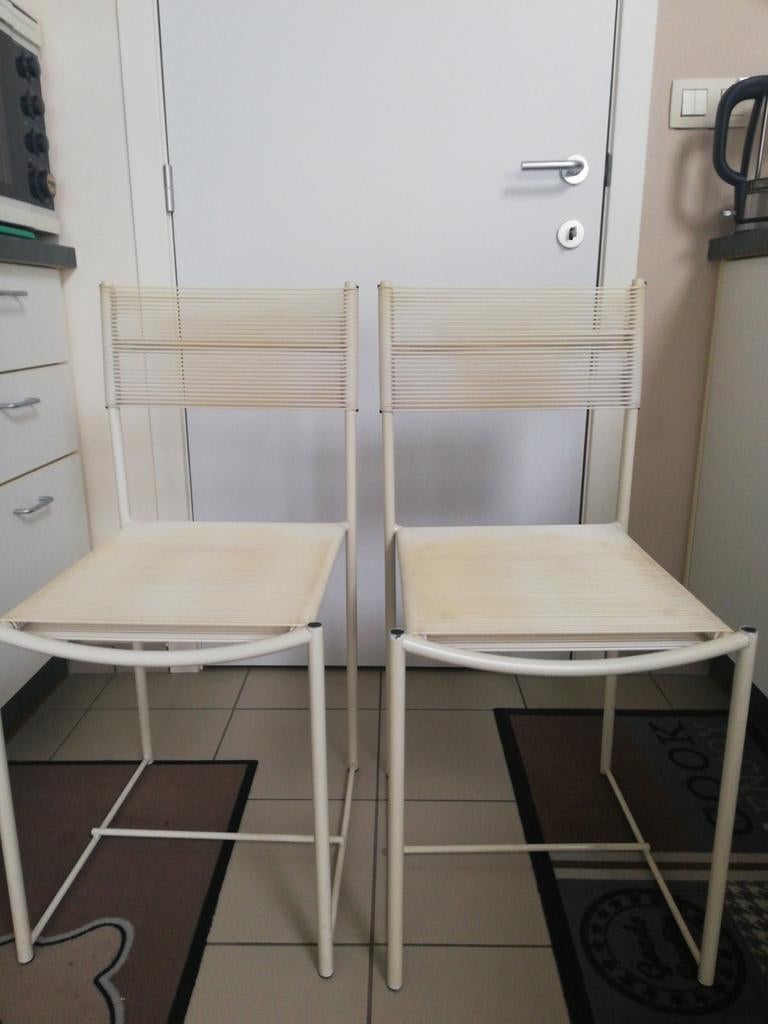 Spaghetti Chair Alias Belotti laagste prijs, Ophalen, Gebruikt, 60 tot 90 cm, Metaal