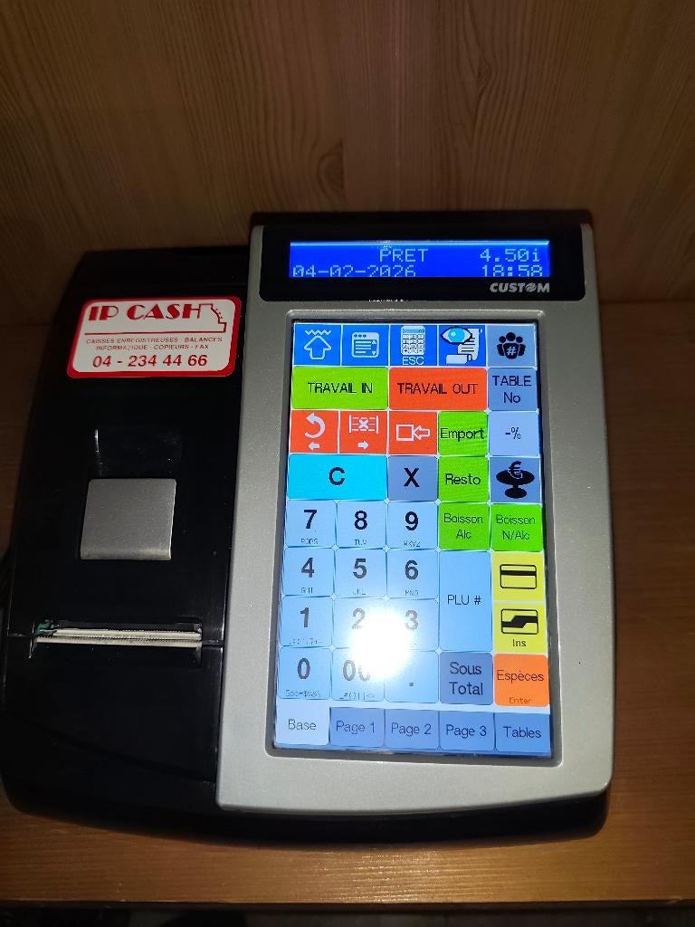 Horeca caisse enregistreuse non fiscale, Enlèvement, Utilisé, Autres types